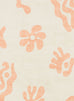 Anadi Peach Abstract Washable Rug