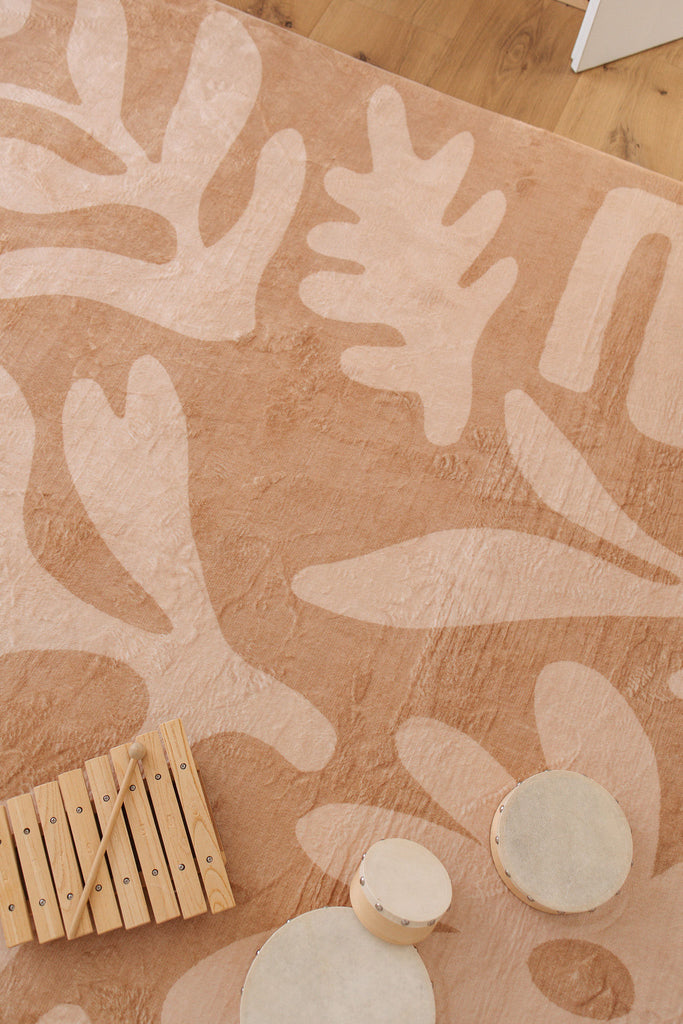 Anca Peach Shapes Rollie Pollie Playmat