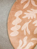 Anca Peach Shapes Rollie Pollie Round Playmat
