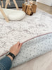 Andi Grey Plush Rollie Pollie Round Playmat