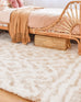 Arabella Ivory And Sand Beige Tribal Shag Rug *NO RETURNS UNLESS FAULTY