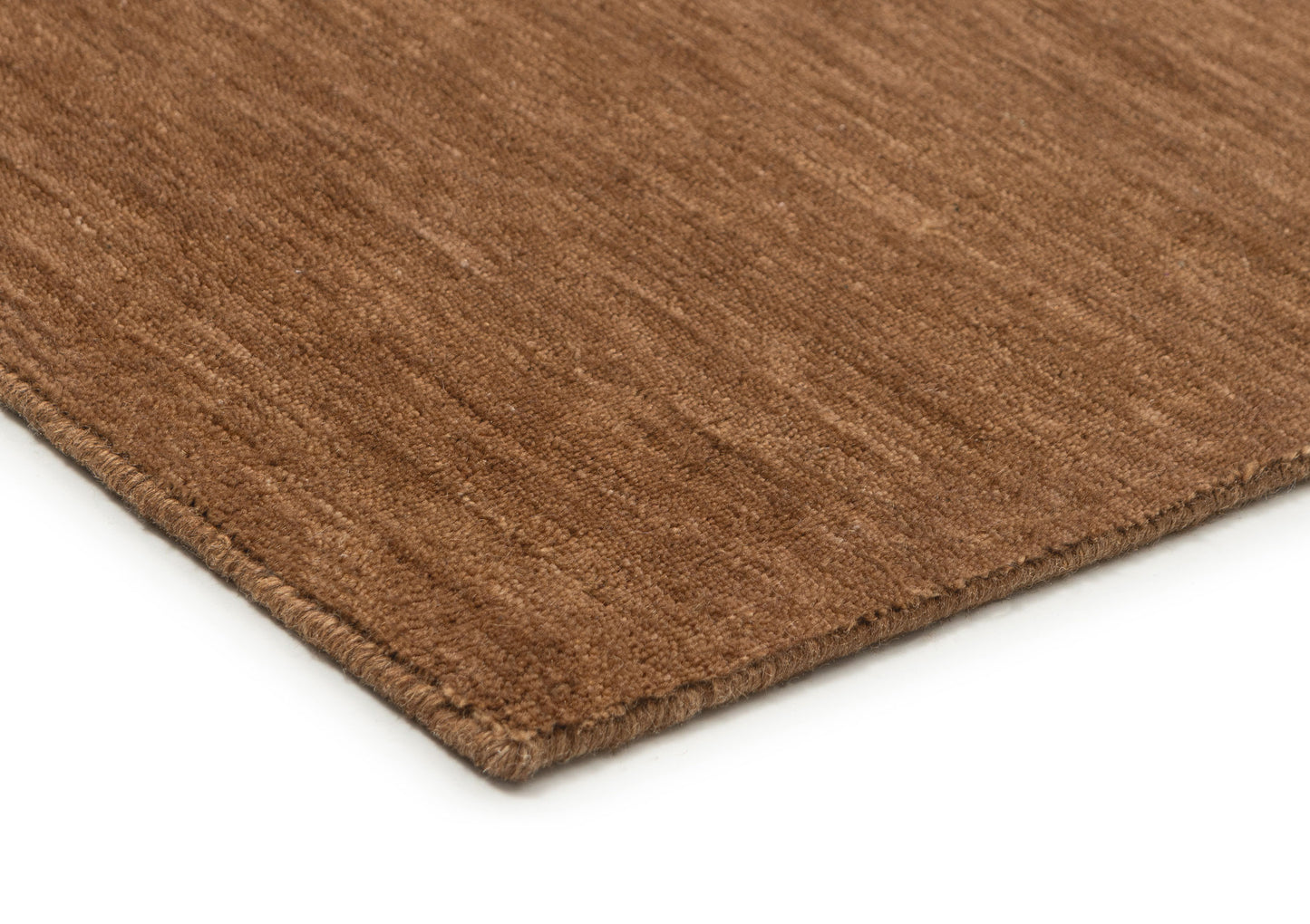 Aryana Sienna Solid Pile Wool Rug
