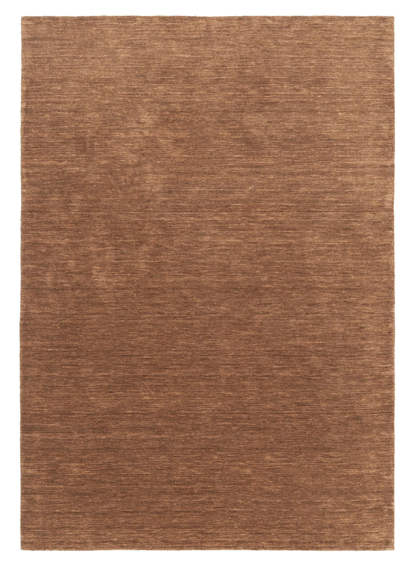 Aryana Sienna Solid Pile Wool Rug