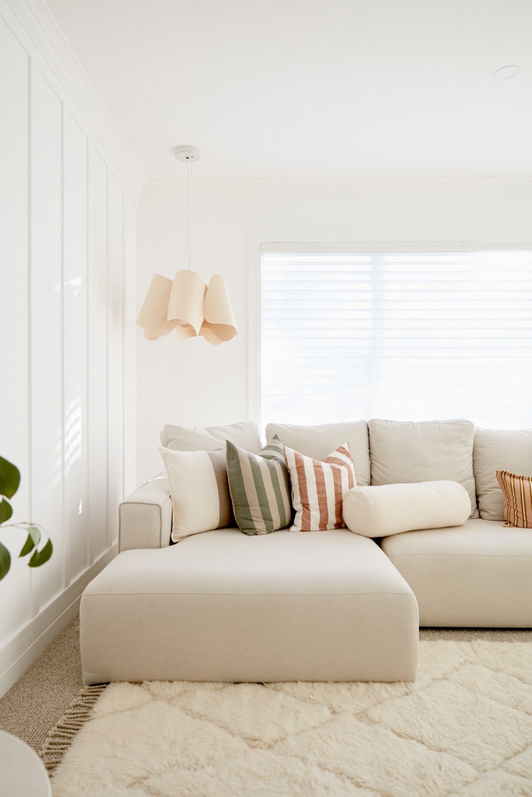 Ashanti Tribal Pattern Berber Wool Shag Rug