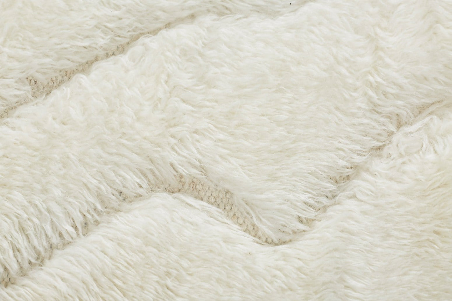 Ashanti Tribal Pattern Berber Wool Shag Rug