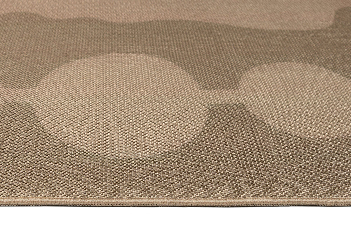 Aswati Brown Graphic Indoor Outdoor Washable Rug