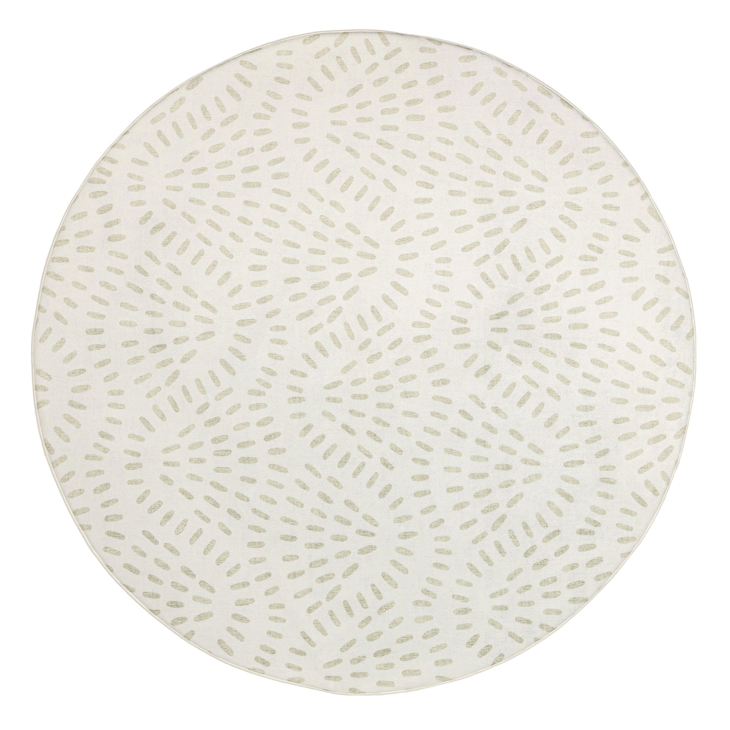 Ayen Sage Abstract Rollie Pollie Round Playmat