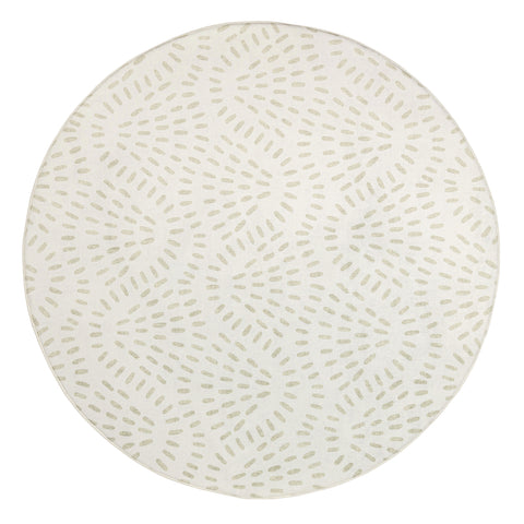 Ayen Sage Abstract Rollie Pollie Round Playmat