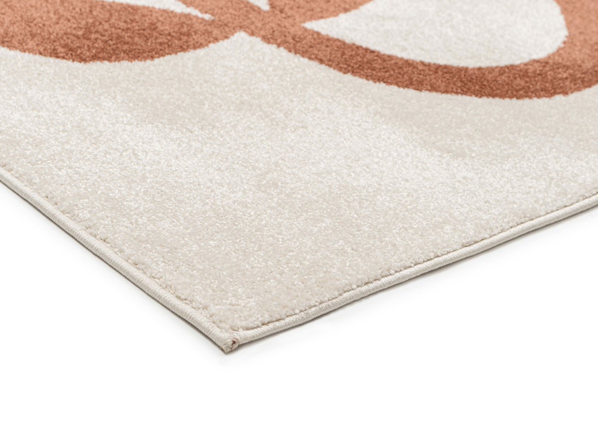 Azania Terracotta Floral Rug