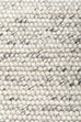 Azizah Marble Grey Looped Wool Rug