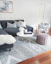 Bahati Grey Indoor Outdoor Rug *NO RETURNS UNLESS FAULTY