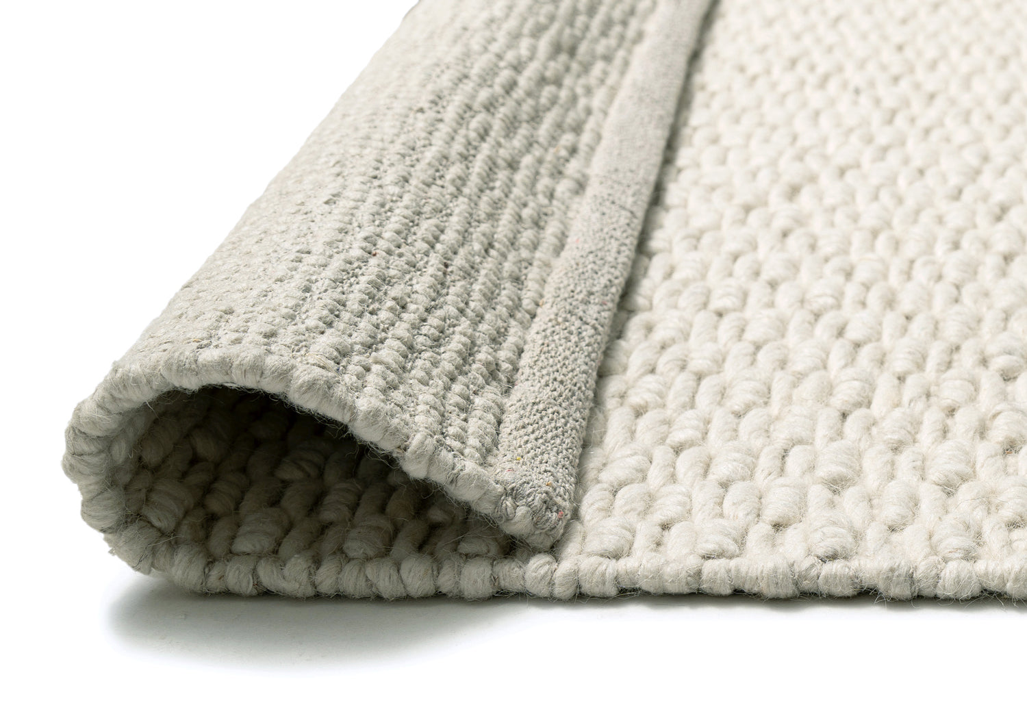 Bambi Ivory Chunky Wool Rug