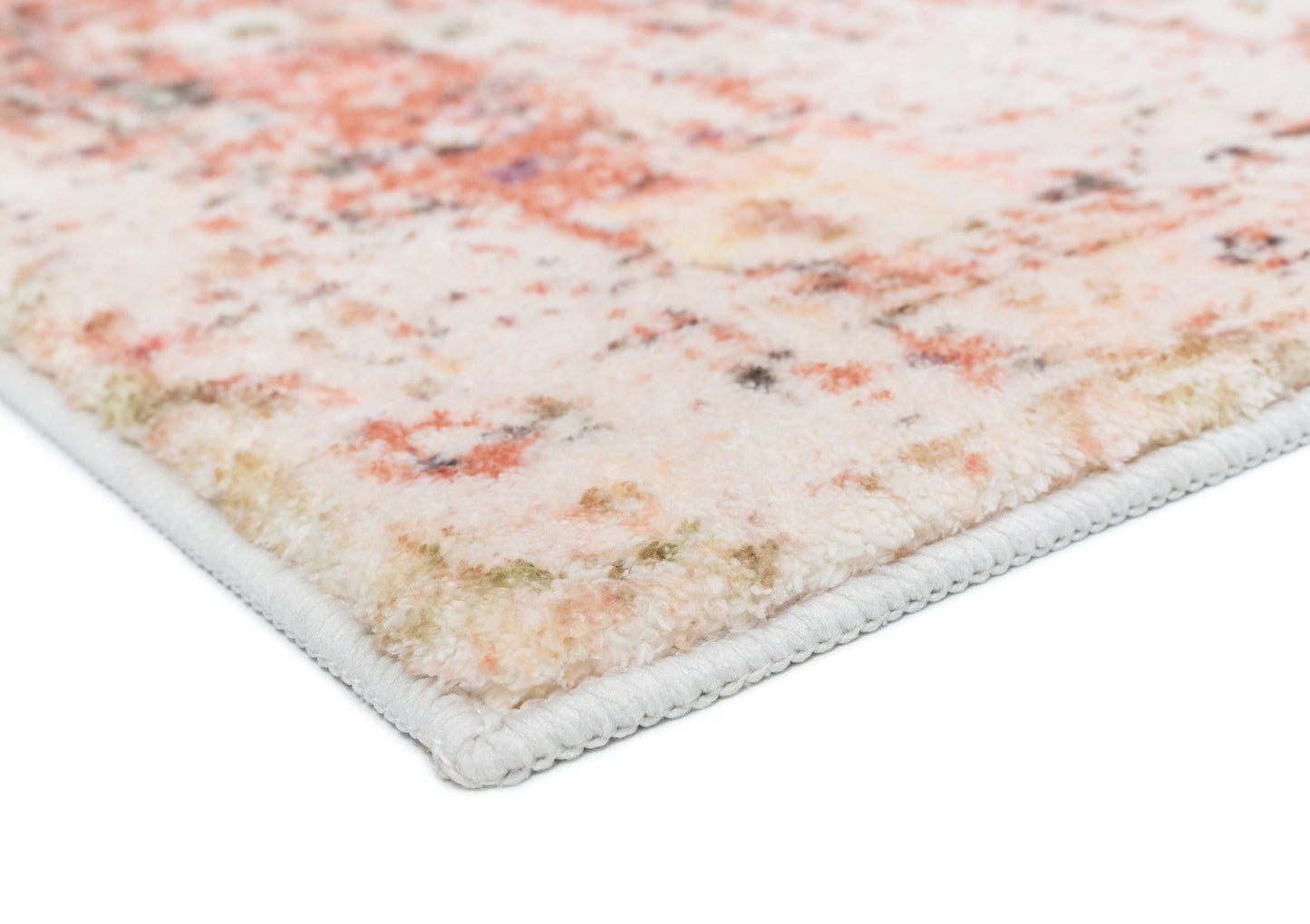 Beatrice Peach Transitional Washable Rug