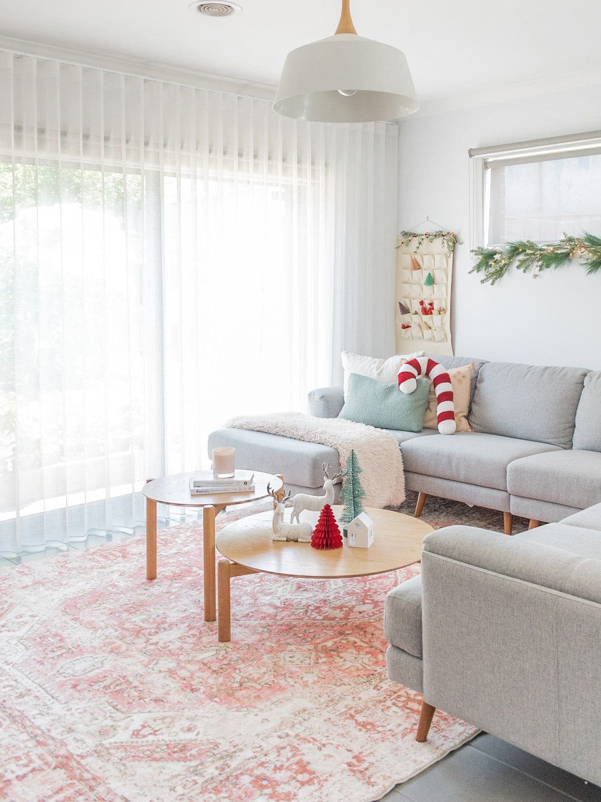 Beatrice Peach Transitional Washable Rug