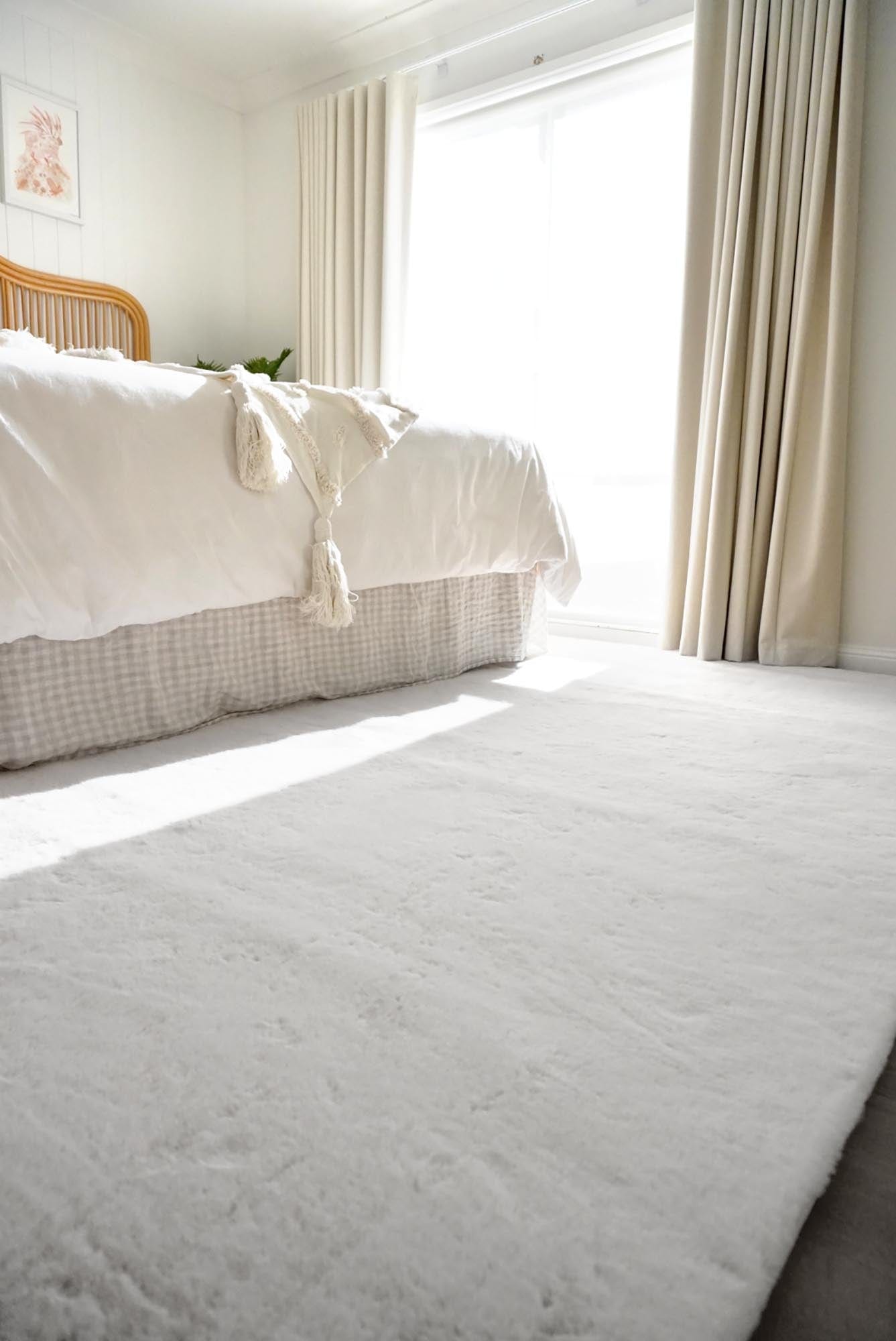 Becca Cream Shag Rug