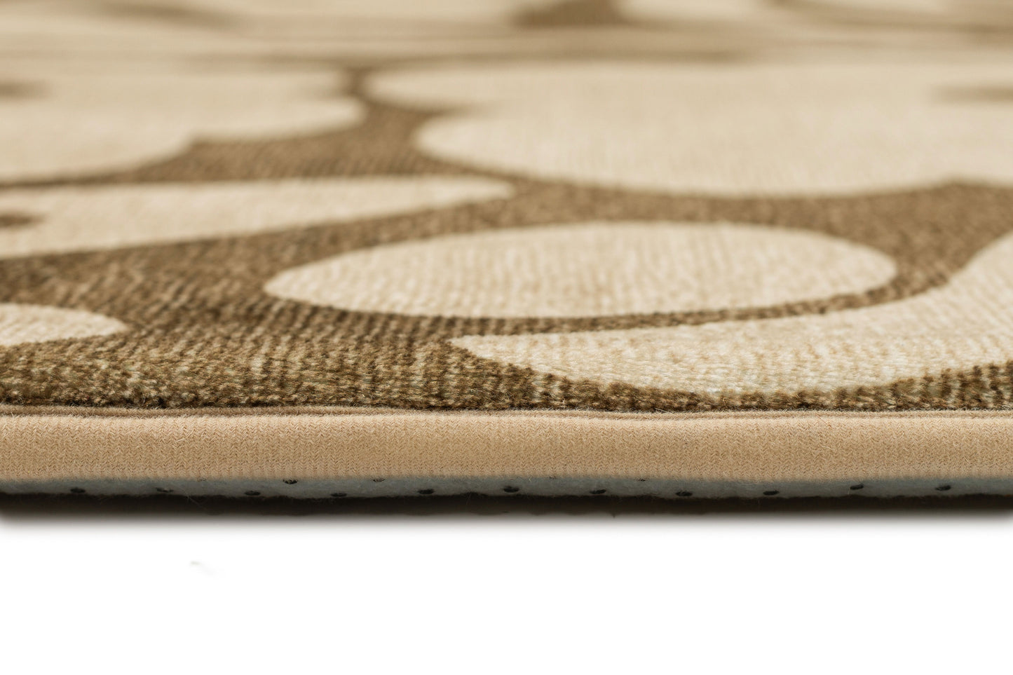 Bess Khaki and Brown Floral Rollie Pollie Playmat