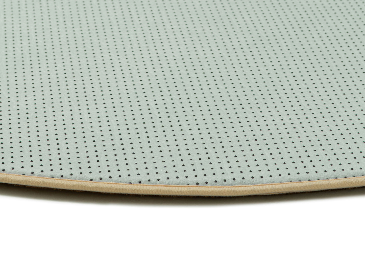 Bess Khaki and Brown Floral Rollie Pollie Round Playmat