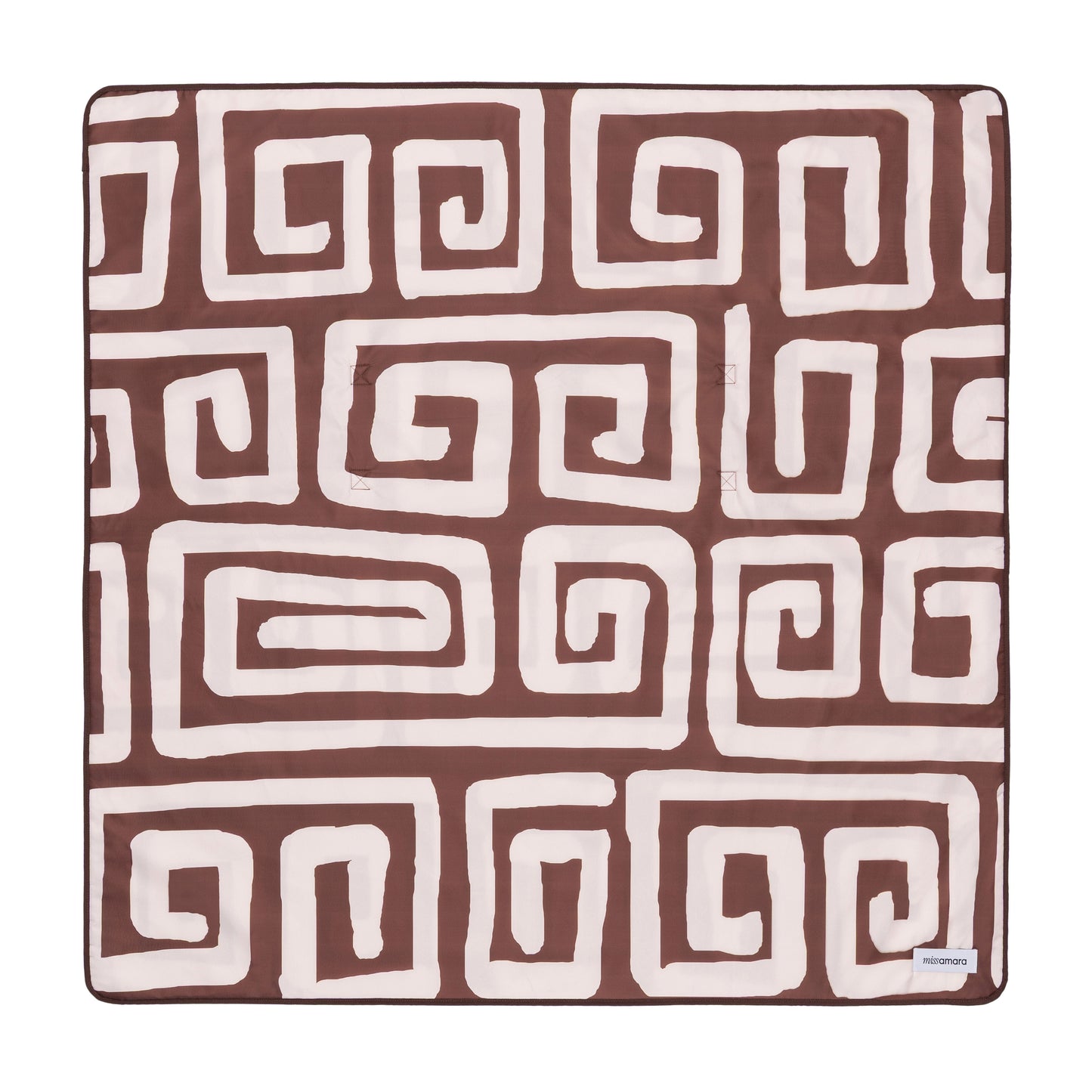 Cairo Cream and Cocoa Beach Mat