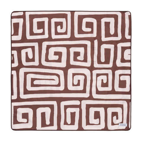 Cairo Cream and Cocoa Terra Mat