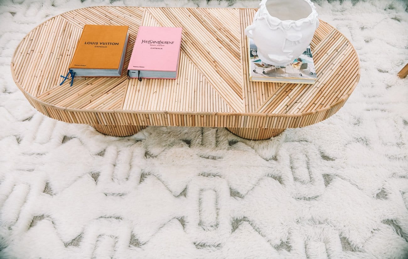 Camilla Tribal Pattern Berber Wool Shag Rug