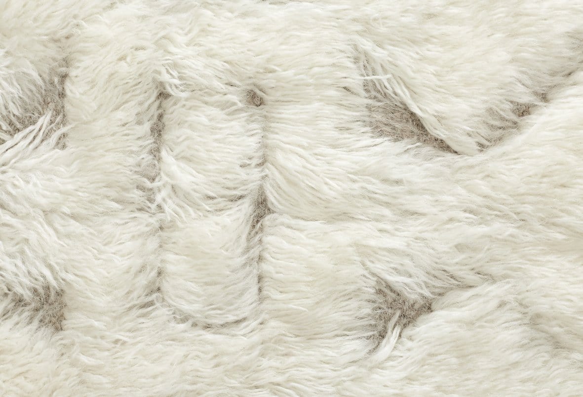 Camilla Tribal Pattern Berber Wool Shag Rug