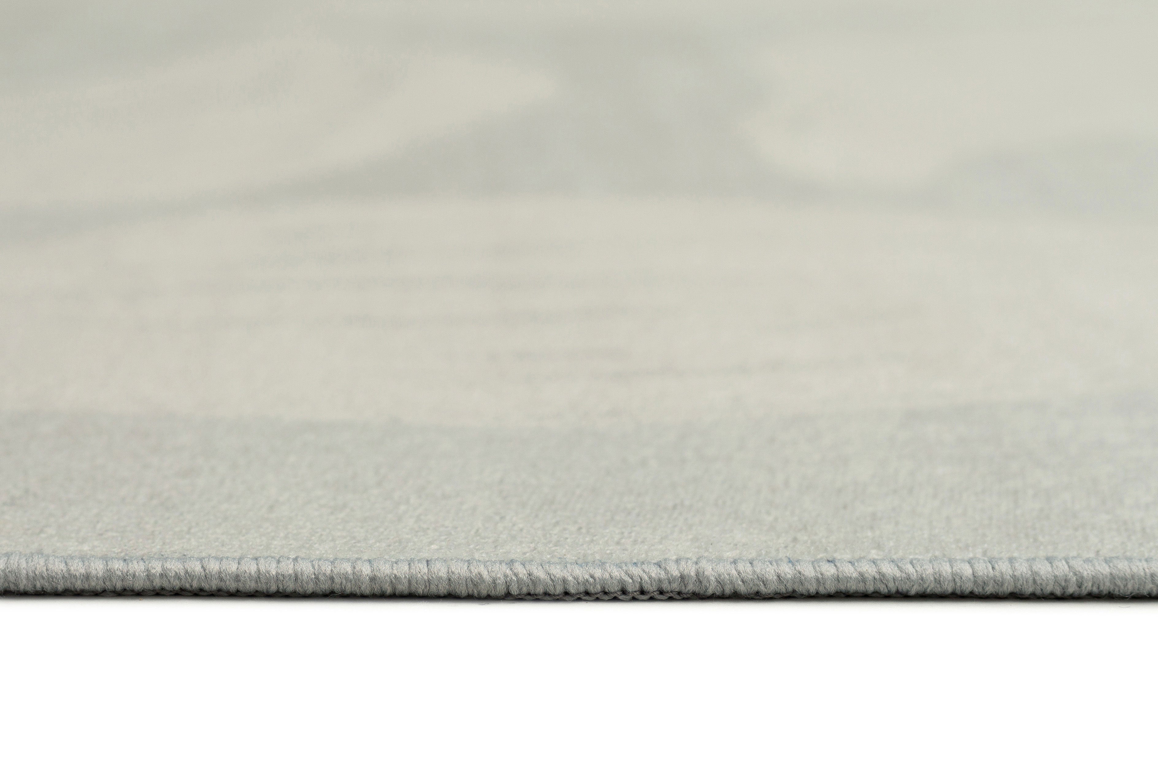 Cattleya Grey Botanical Washable Rug