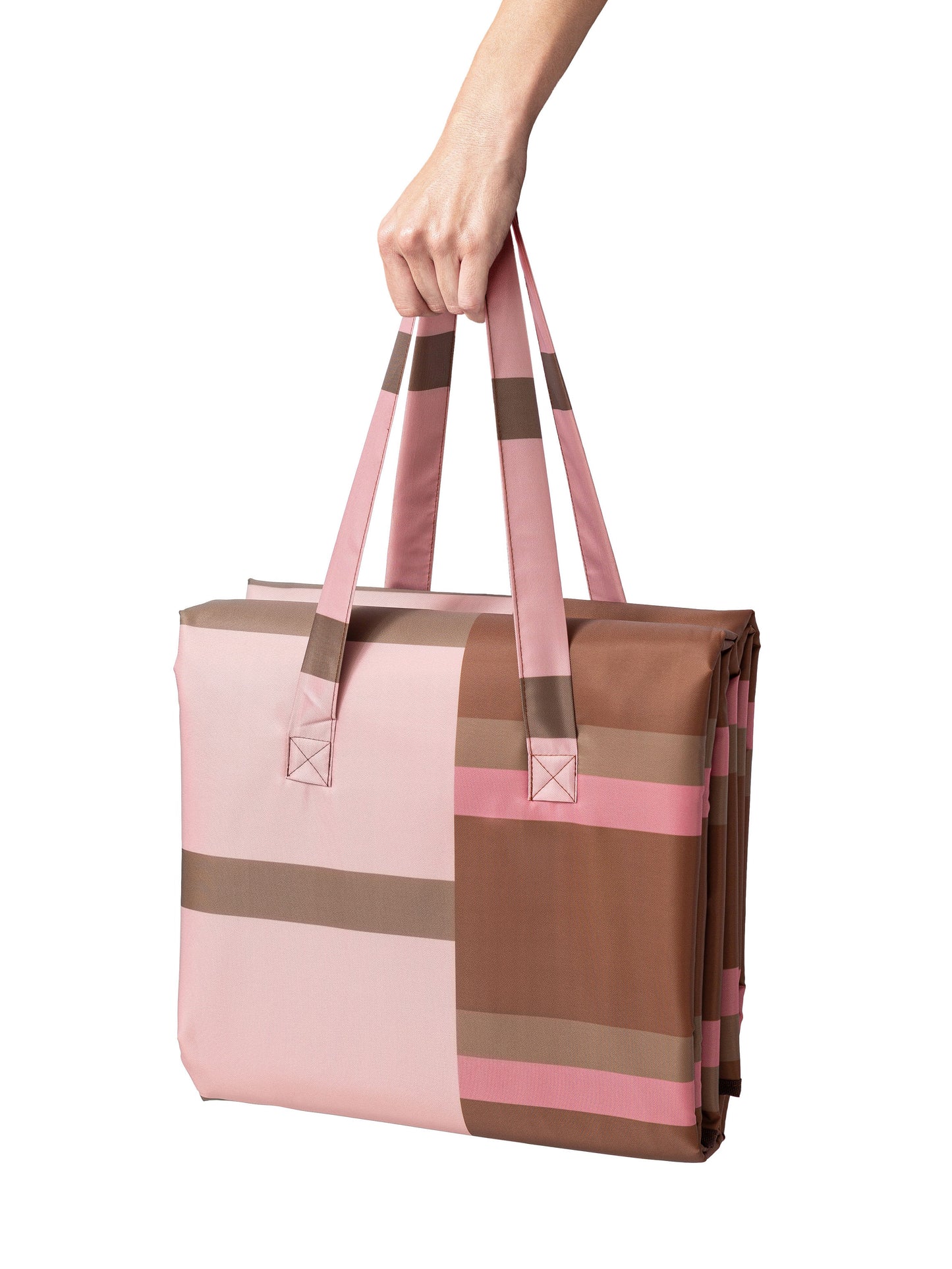 Cezara Blush and Cinnamon Beach Mat