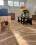 Chandra Brown Hand Drawn Washable Rug
