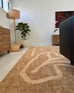 Chandra Brown Hand Drawn Washable Rug