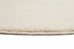 Clara Neutral Cream Irregular Round Washable Rug