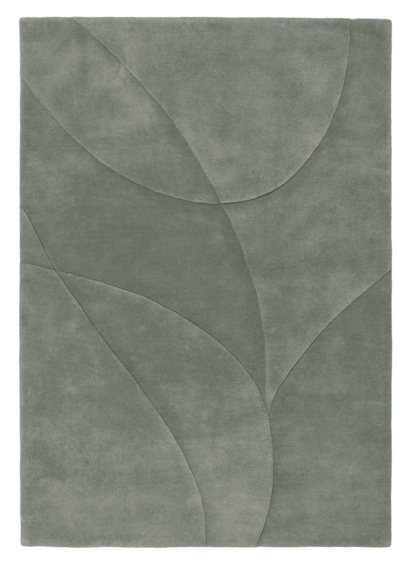 Colandria Seagrass Carved Wool Rug