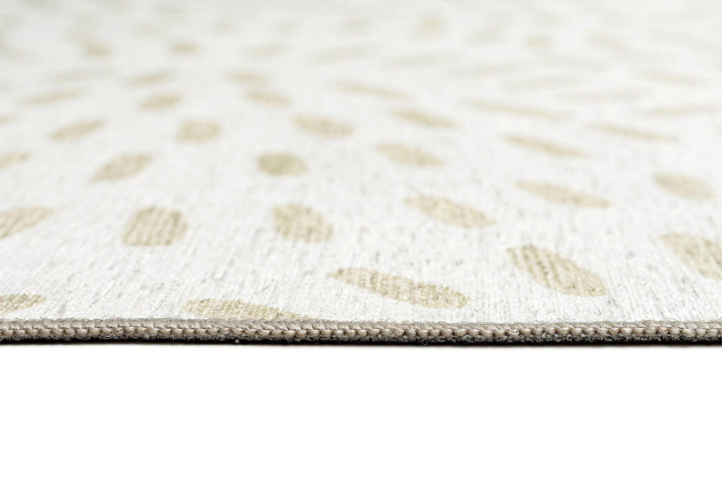 Coral Beige Cream Indoor Outdoor Washable Rug