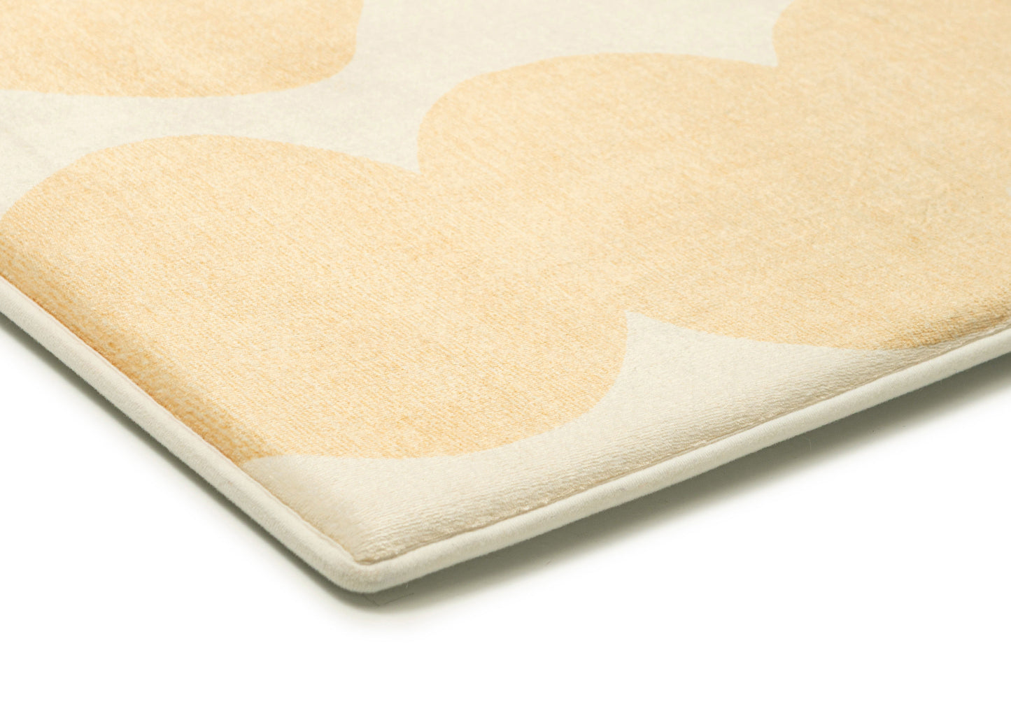 Cree Yellow and Beige Abstract Rollie Pollie Playmat
