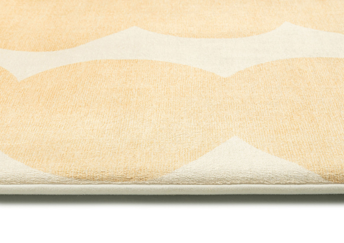 Cree Yellow and Beige Abstract Rollie Pollie Playmat
