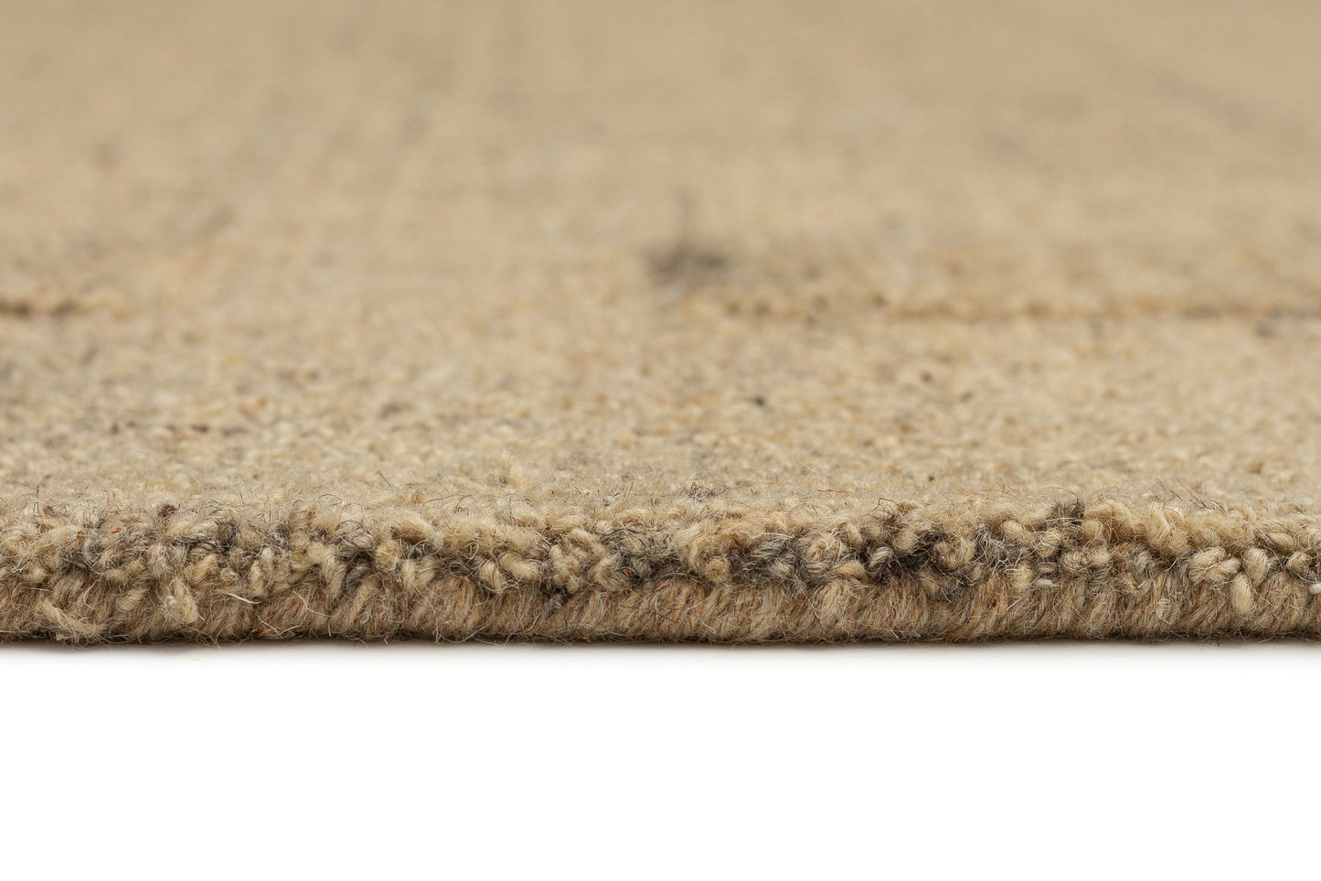 Cressida Sand Geometric Wool Rug