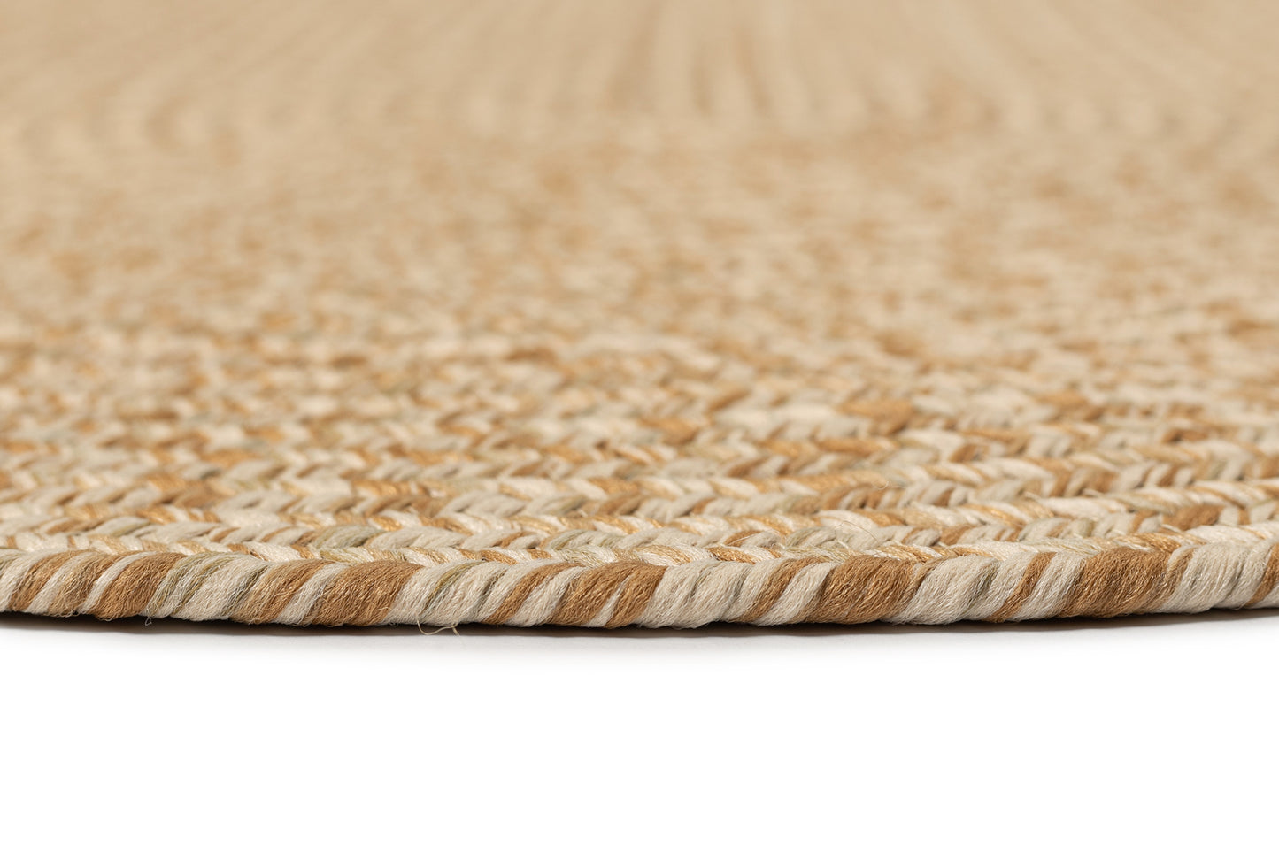 Cynthia Beige Modern Braided Indoor Outdoor Rug