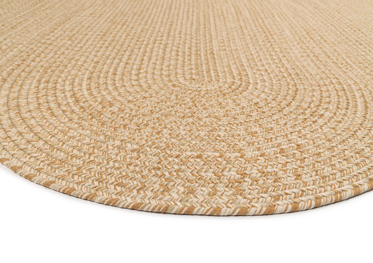 Cynthia Beige Modern Braided Indoor Outdoor Rug