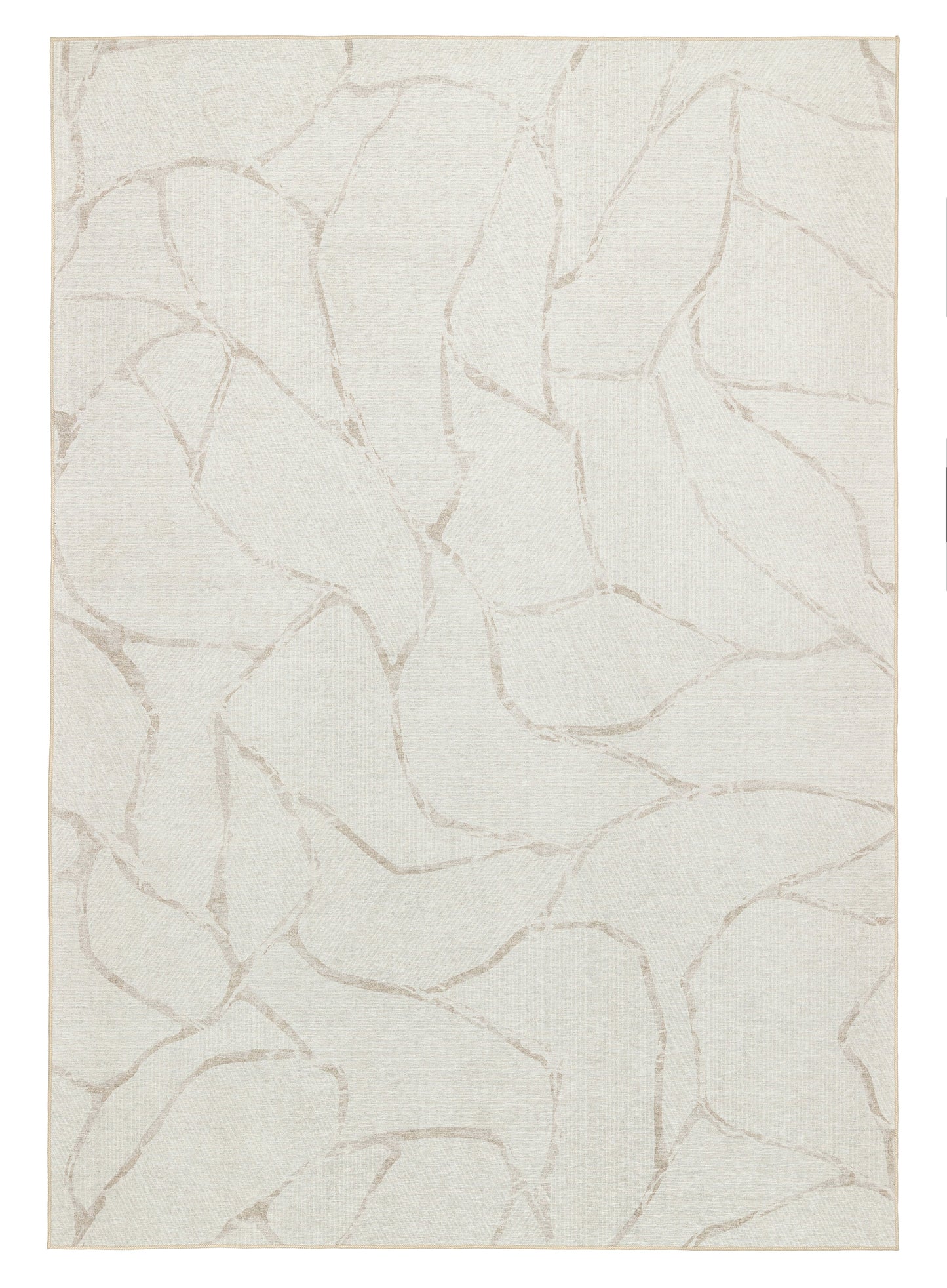 Cyra Soft Beige and Warm Taupe Indoor Outdoor Rug