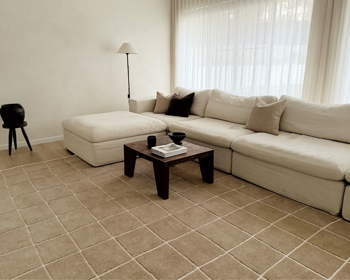 Danica Hand Tufted Brown Rug
