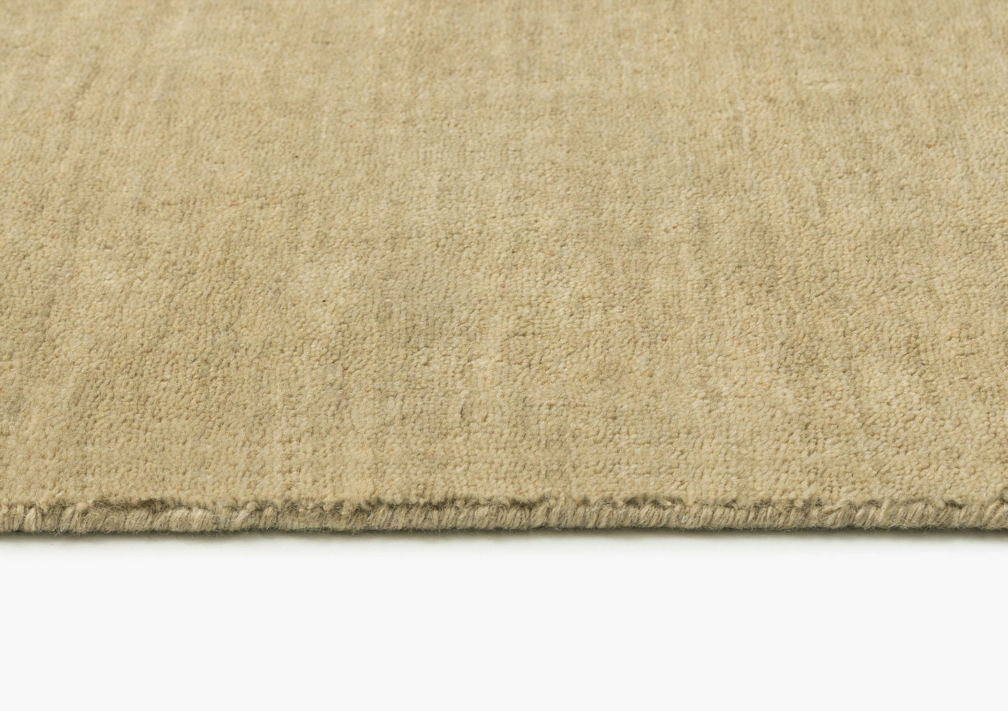Despina Pistachio Solid Pile Wool Rug