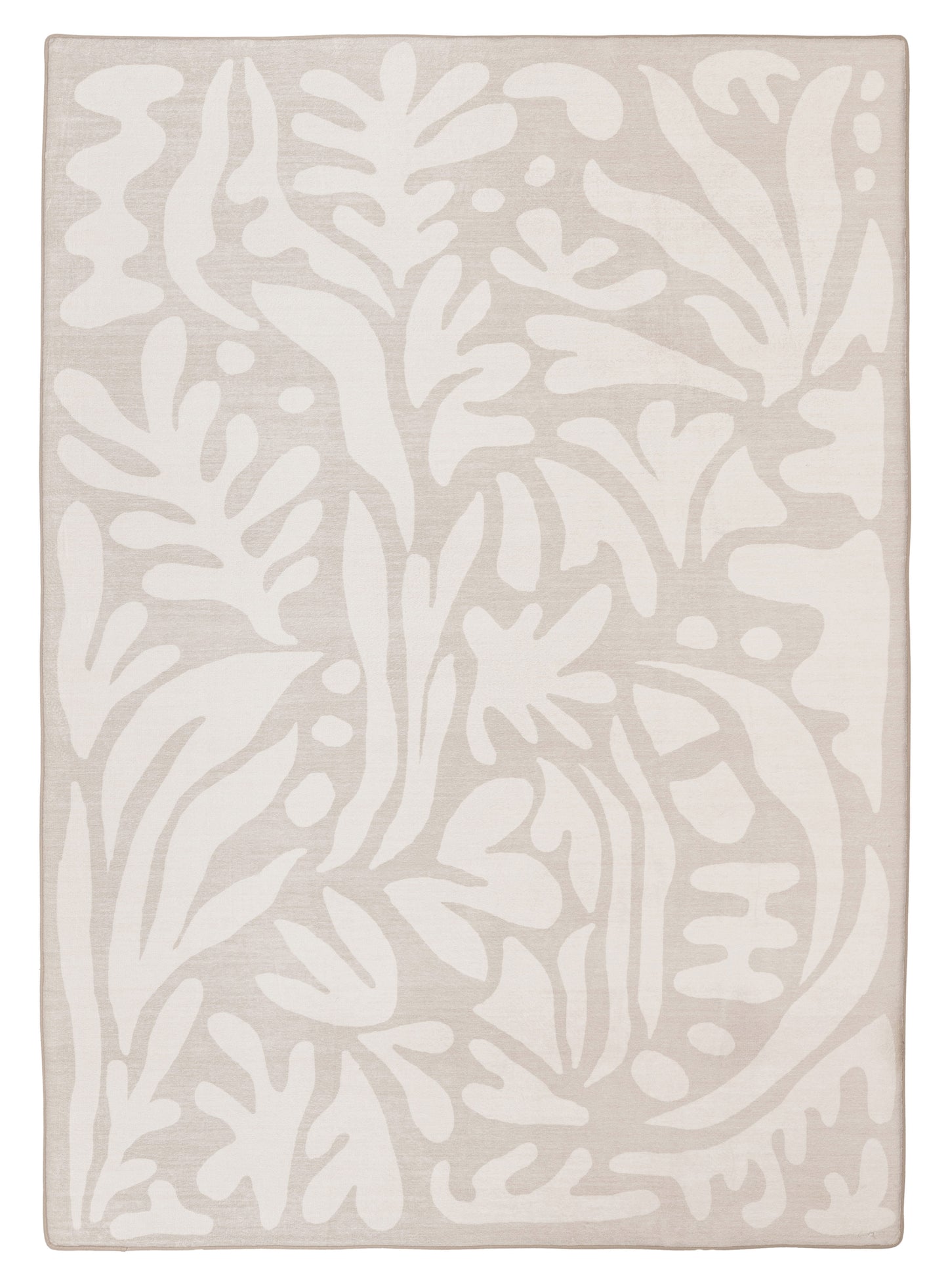 Didi Grey Cream Leaves Rollie Pollie Playmat