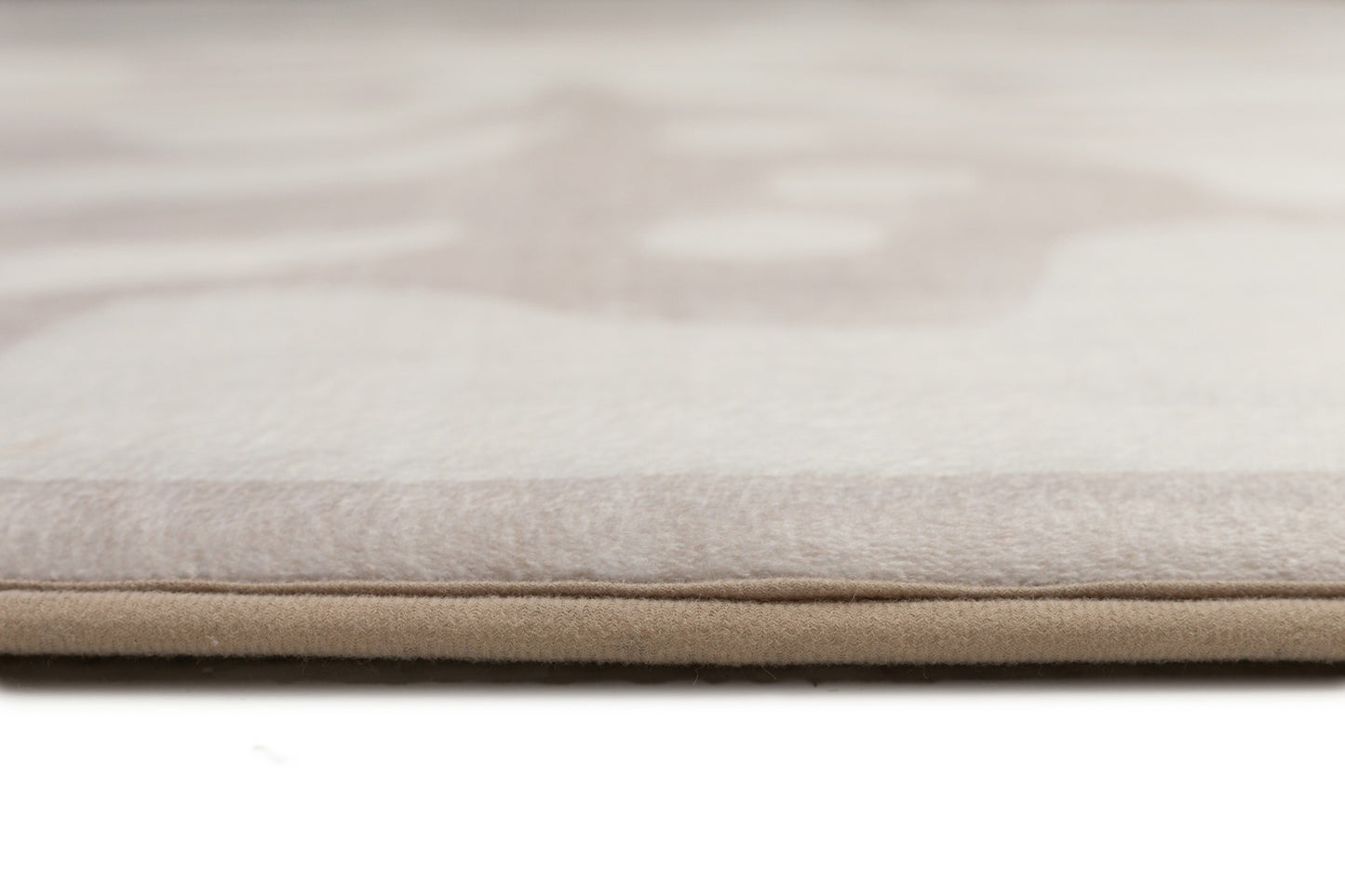 Didi Grey Cream Leaves Rollie Pollie Round Playmat