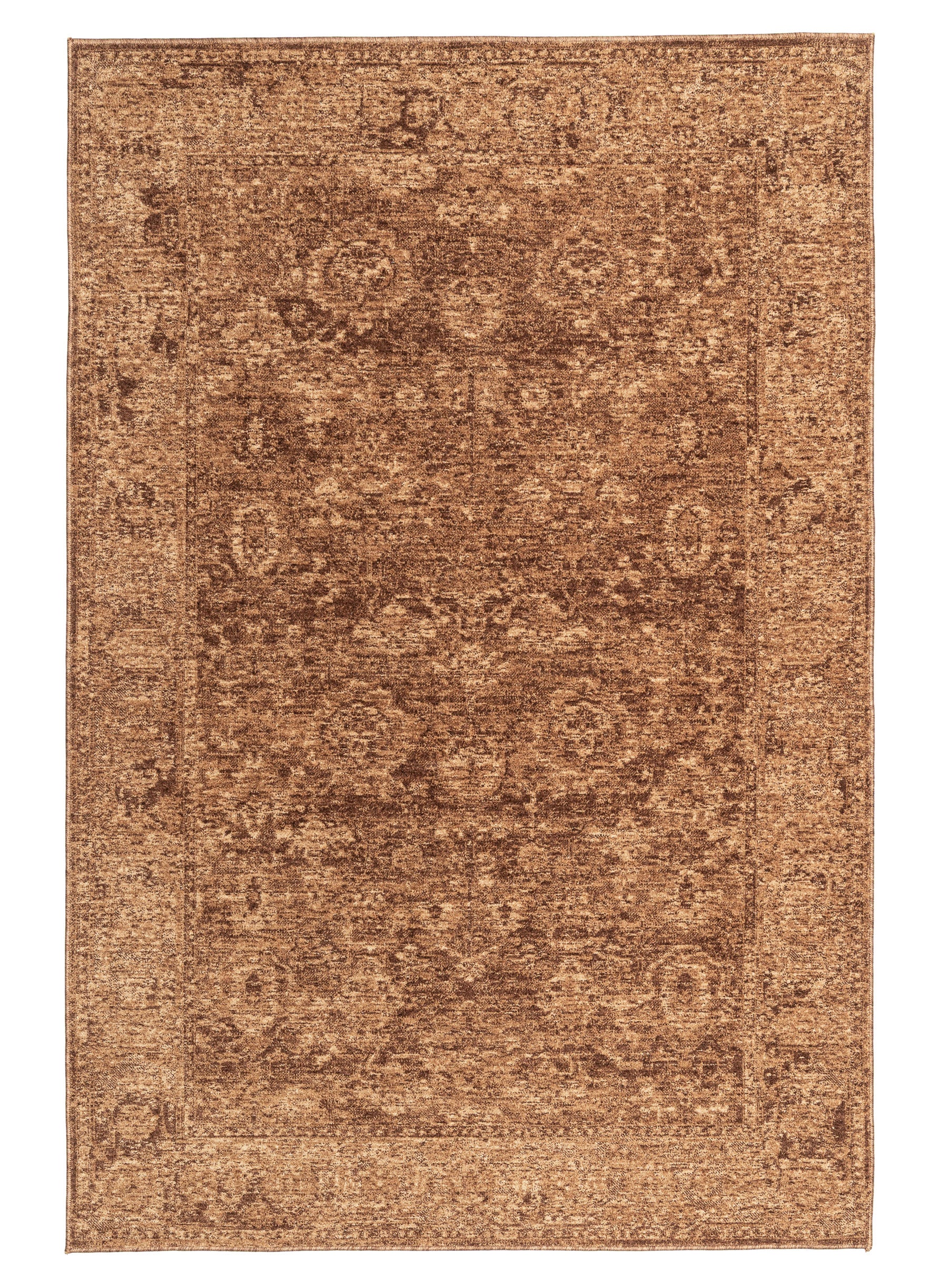 Dolores Tonal Tobacco Brown Rug