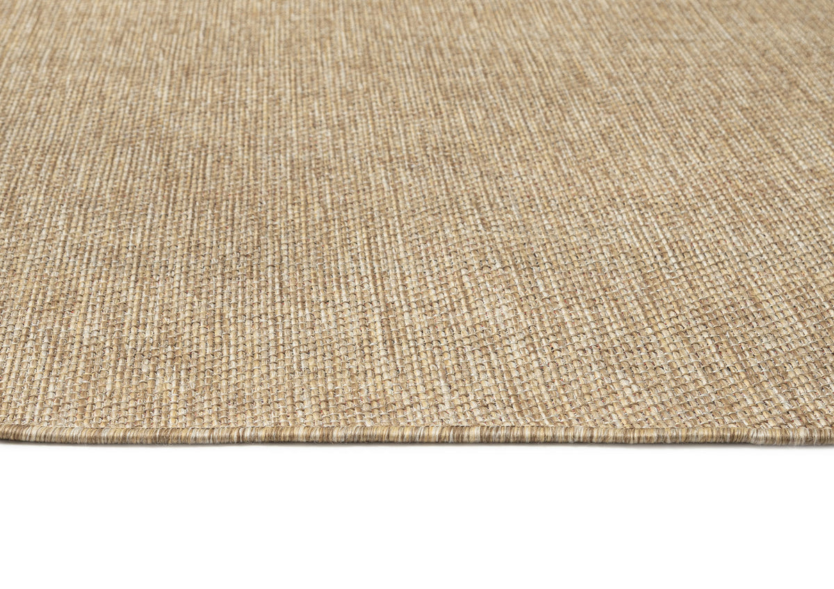 Dune Natural Beige Woven Indoor Outdoor Rug