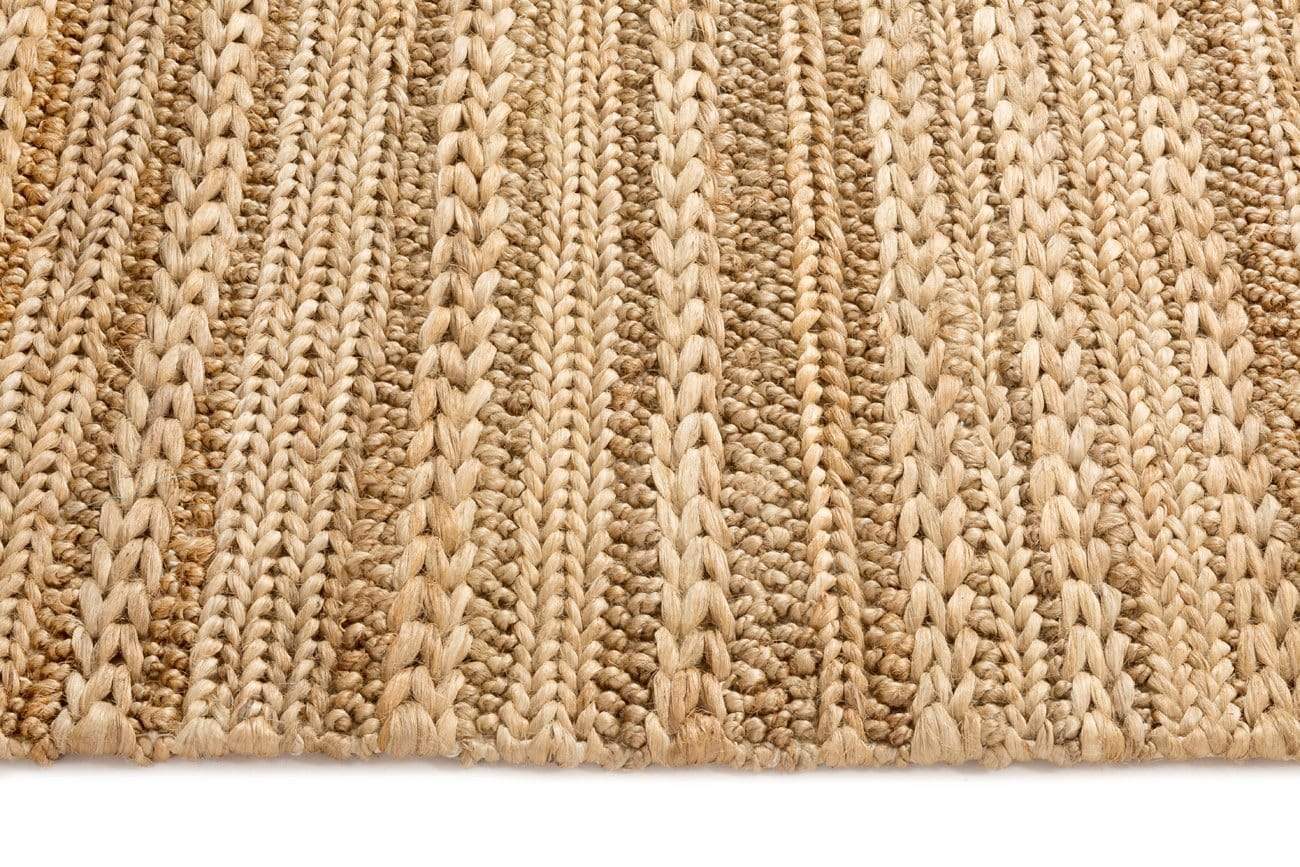 Eboni Chunky Braided Jute and Cotton Rug