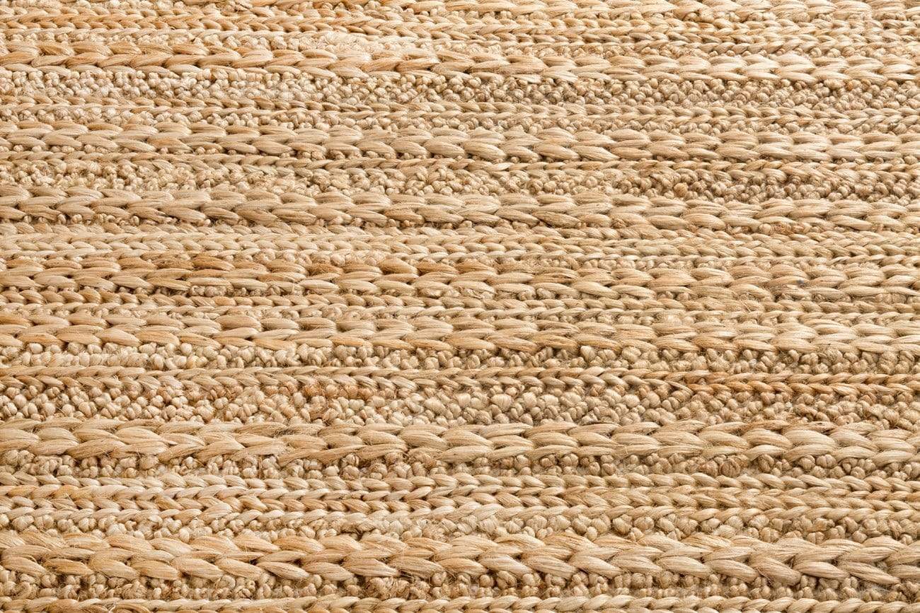 Eboni Chunky Braided Jute and Cotton Rug