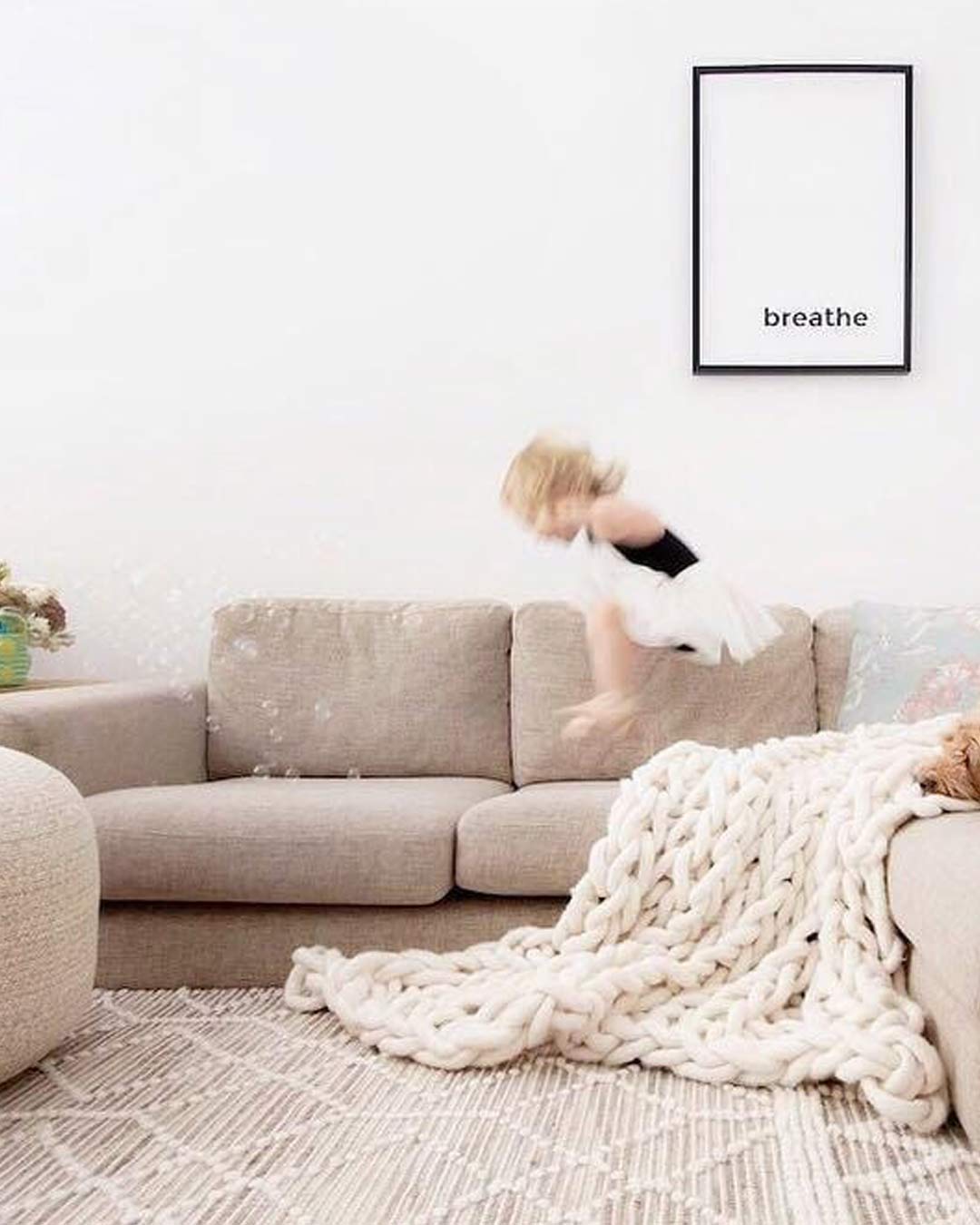 Edita Taupe Tribal Rug
