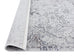 Elania Grey and Blue Traditional Distressed Medallion Runner Rug *NO RETURNS UNLESS FAULTY