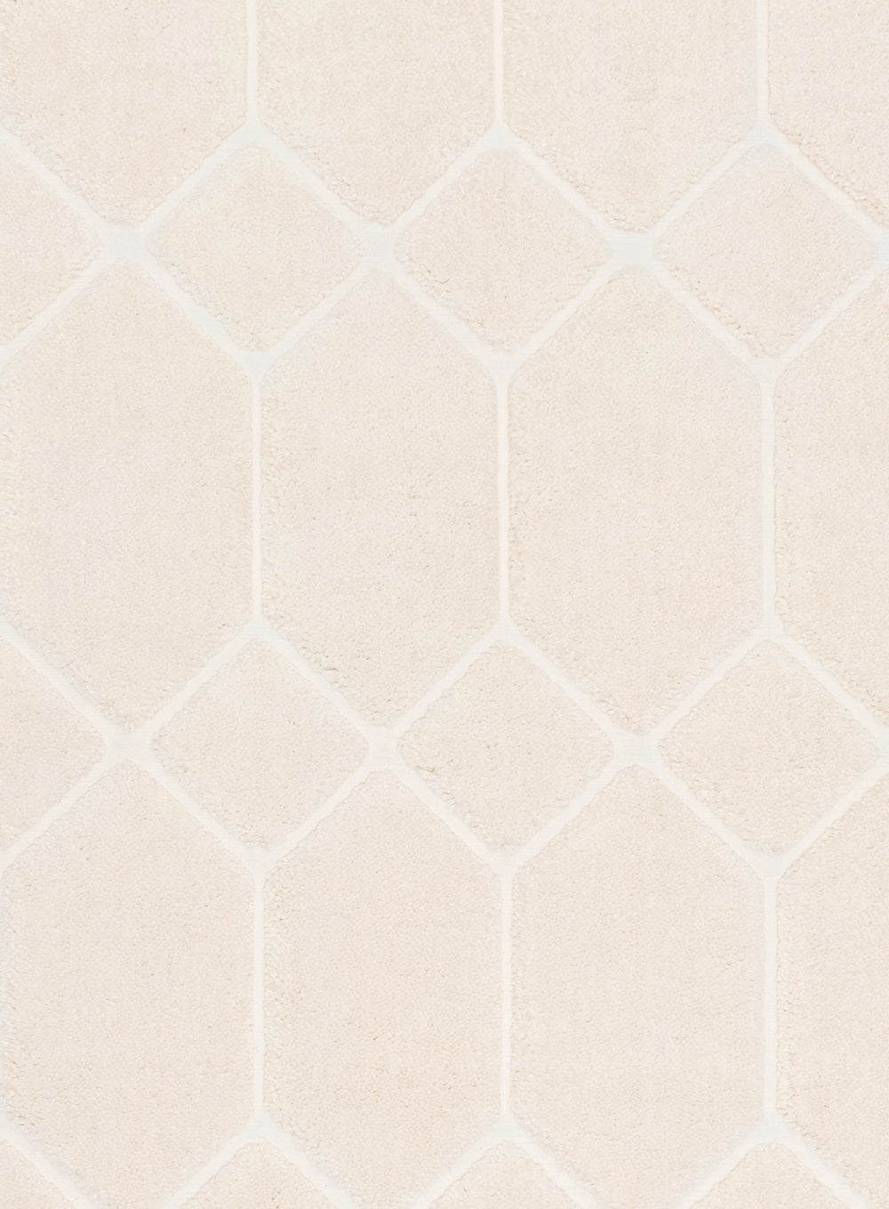Elif Ivory Geometric Rug