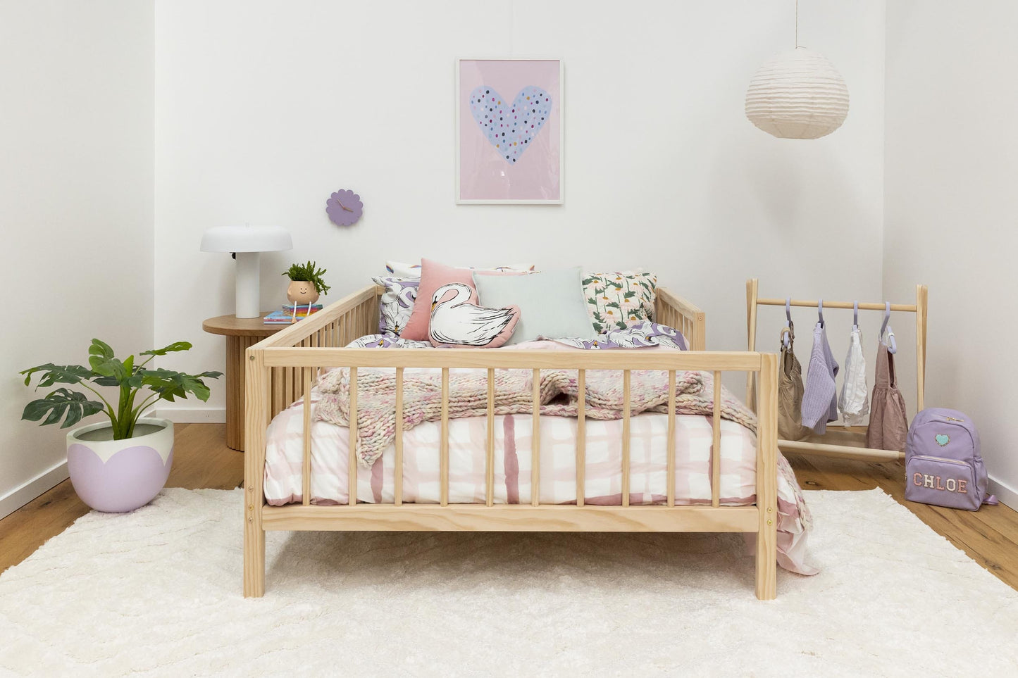 Elle Ivory Cream Diamond Tribal Textured Rug